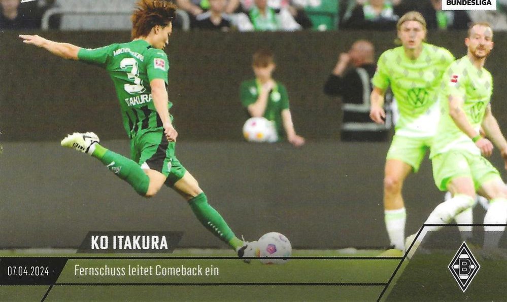 Ko Itakura 2023 Topps Now Bundesliga German