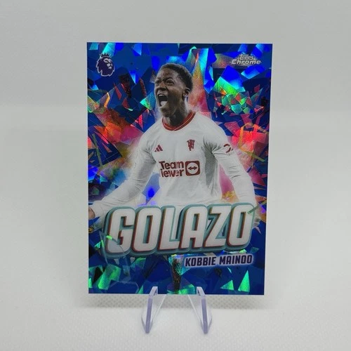 Kobbie Mainoo 2026 Topps Chrome Sapphire