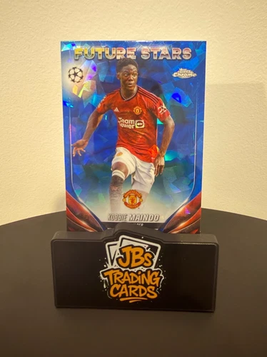 Kobbie Mainoo 2023 Topps Chrome Sapphire