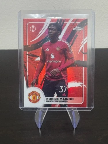 Kobbie Mainoo 2024 Topps Chrome UEFA Club Competitions #SB2