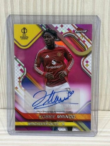 Kobbie Mainoo 2024 Topps Finest /75
