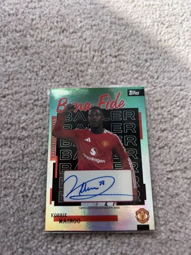 Kobbie Mainoo 2025 Topps Manchester United 2025-26 Team Set /99