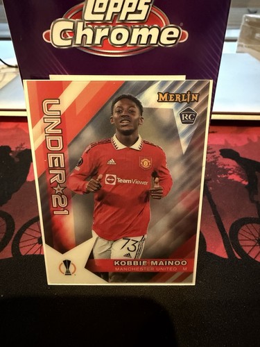 Kobbie Mainoo 2022 Topps Merlin Chrome