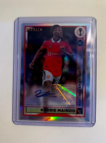 Kobbie Mainoo 2023 Topps Merlin Chrome