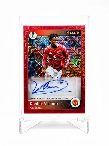 Kobbie Mainoo 2024 Topps Merlin Chrome /5