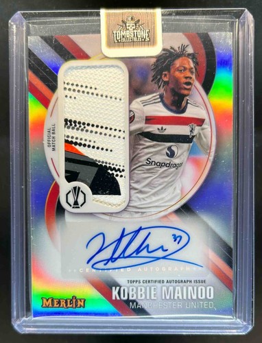 Kobbie Mainoo 2024 Topps Merlin Chrome