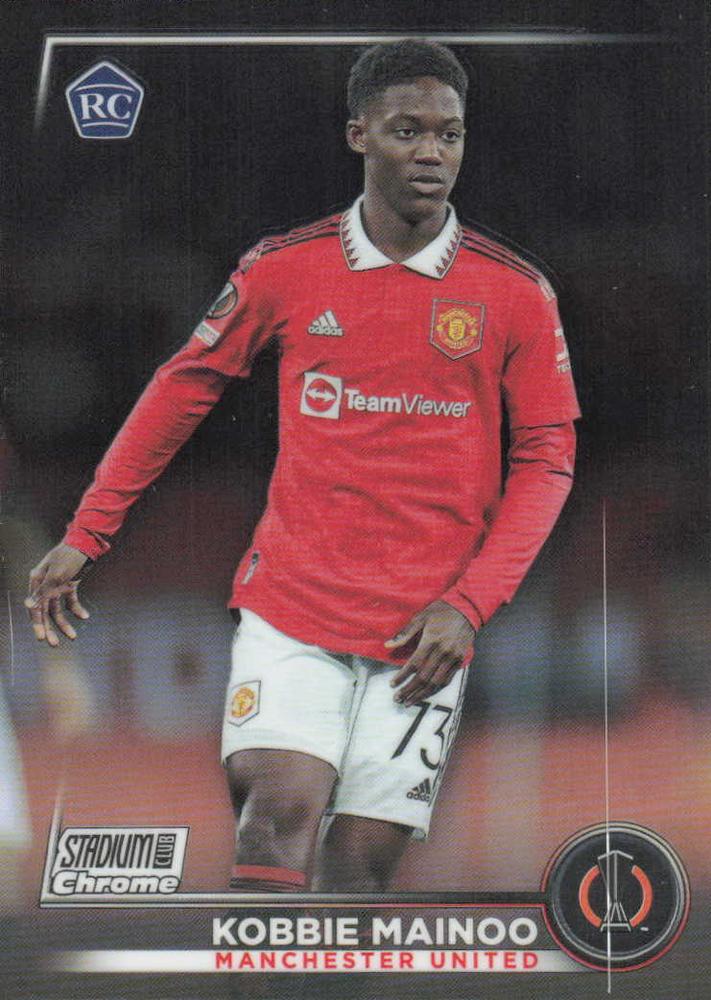 Kobbie Mainoo 2022 Topps Stadium Club Chrome UEFA 73