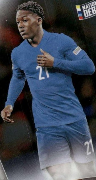 Kobbie Mainoo 2024 Topps Chrome UEFA EURO