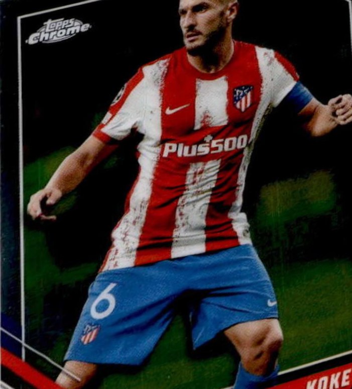 Koke 2021 Topps Chrome UCC 51