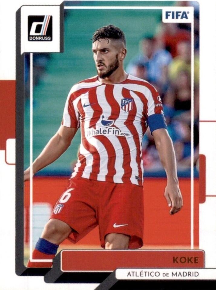Koke 2022 Panini Donruss Soccer 15