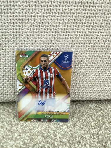 Koke 2024 Topps Finest /50