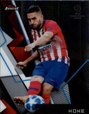Koke 2018 Topps Finest UEFA 98