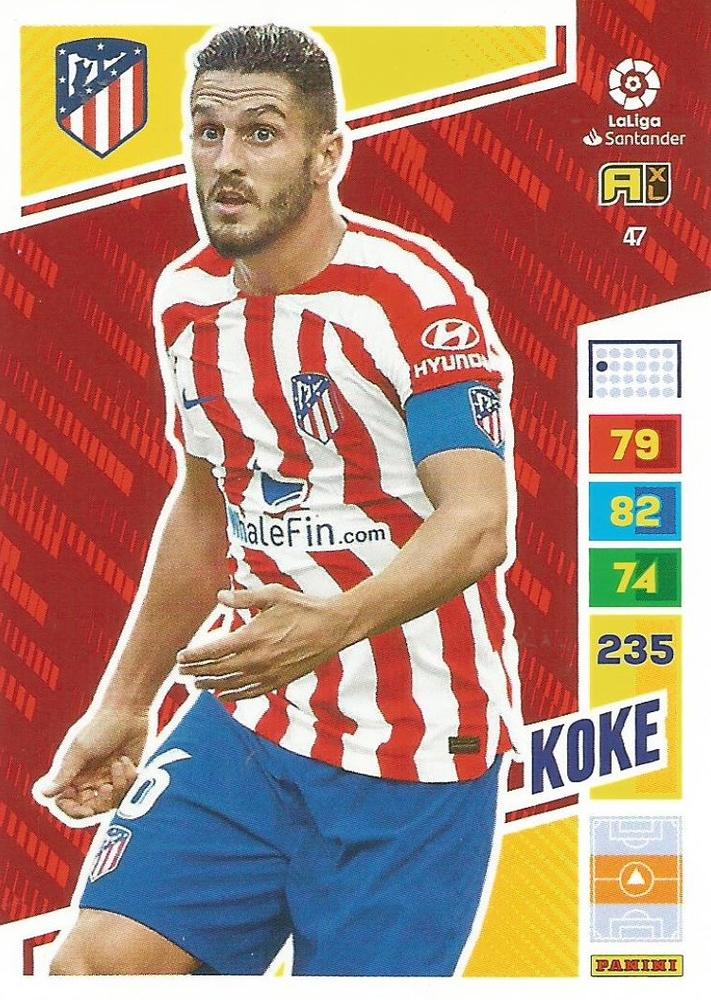 Koke 2022 Panini Adrenalyn XL La Liga