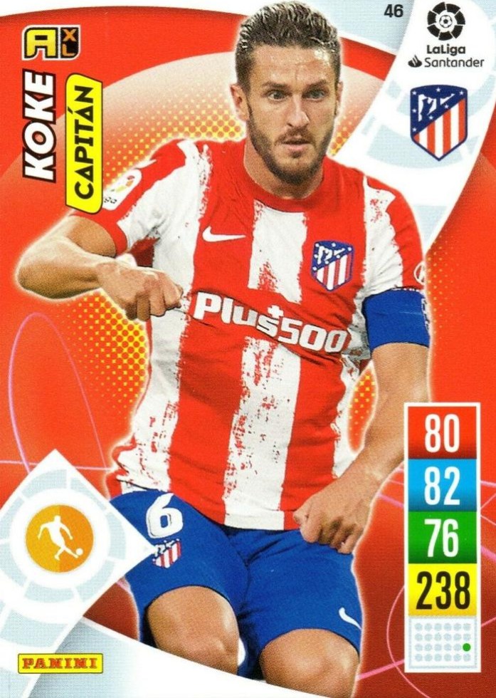Koke 2021 Panini Adrenalyn XL La Liga