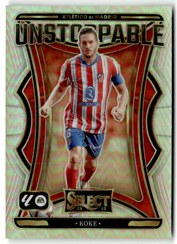 Koke 2024 Panini Select Silver Prizm