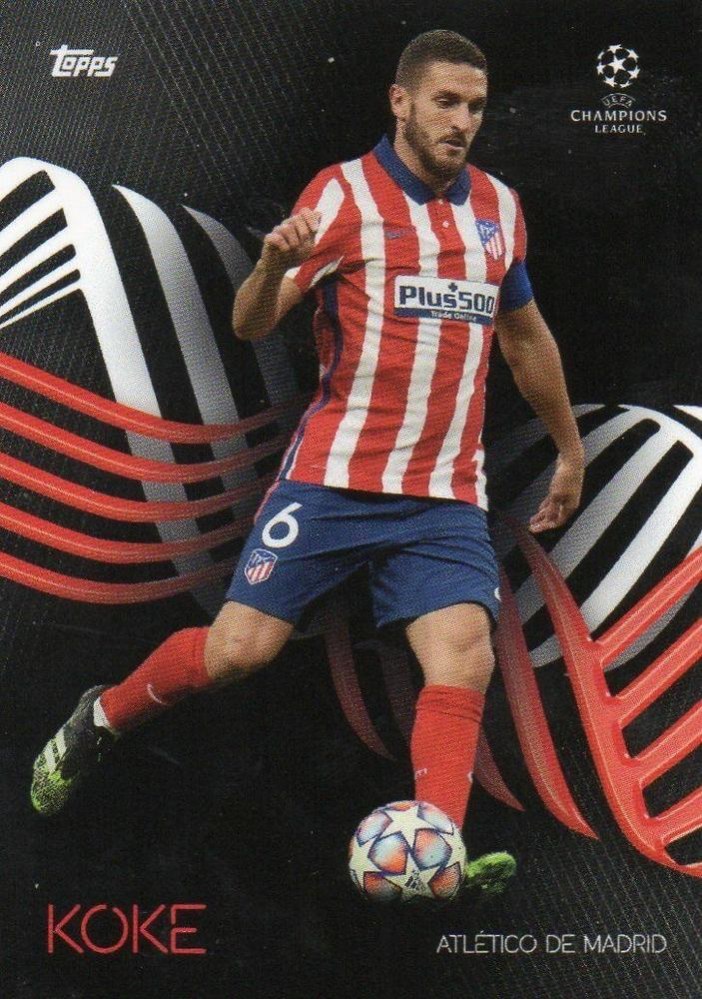 Koke 2021 Topps Knockout UEFA Champions League