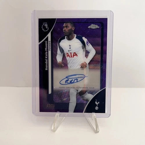 Kolo Muani 2026 Topps Chrome Purple Wave /75