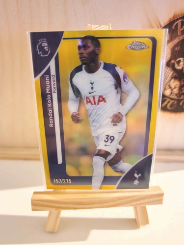 Kolo Muani 2025 Topps Chrome Yellow /275
