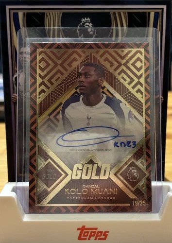 Kolo Muani 2025 Topps Premier League Gold Orange /25