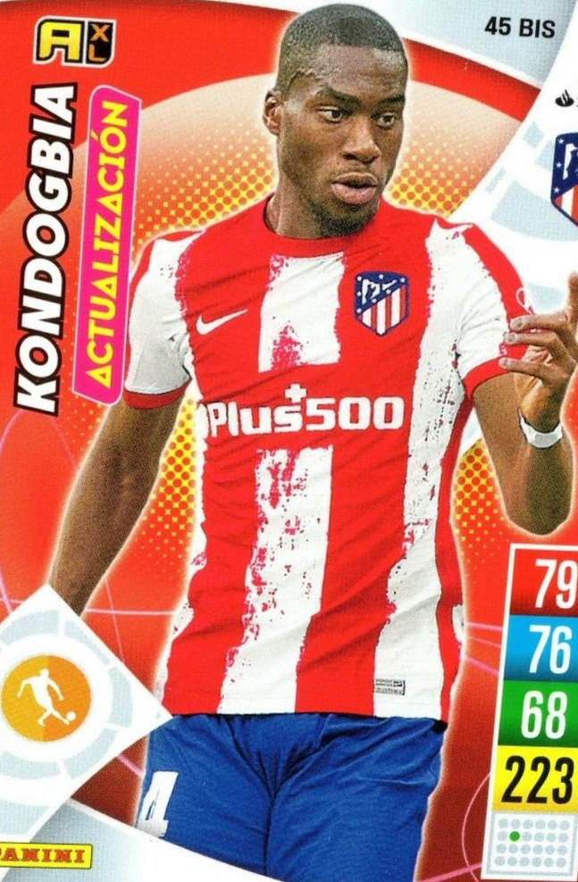 Kondogbia 2021 Panini Adrenalyn XL La Liga