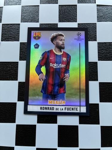 Konrad de la Fuente 2020 Topps Merlin Chrome Black /15