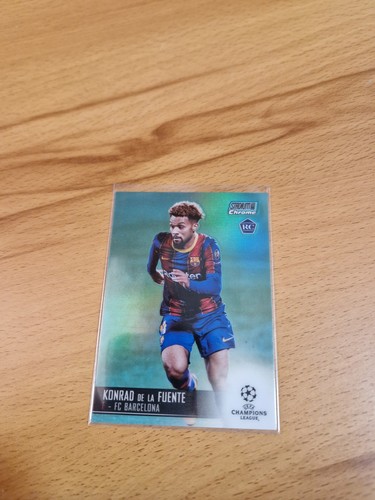 Konrad de la Fuente 2020 Topps Stadium Chrome Aqua /199