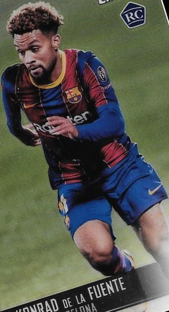 Konrad de la Fuente 2020 Topps Stadium Club Chrome UEFA 34