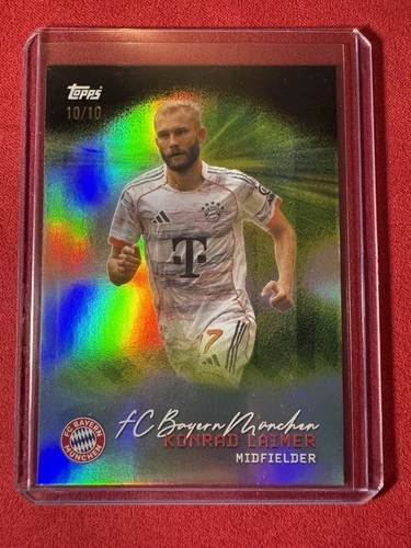 Konrad Laimer 2025 Topps Bayern Munich Team Set /10