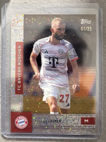 Konrad Laimer 2025 Topps Bayern Team Set /25