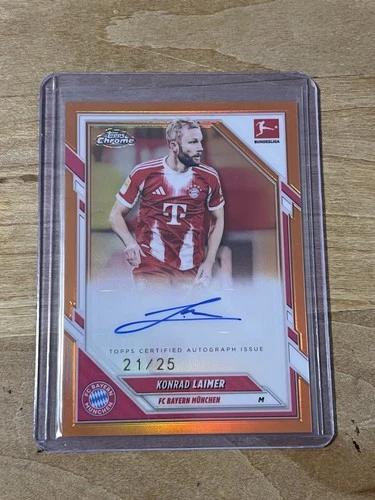 Konrad Laimer 2025 Panini Chrome /25