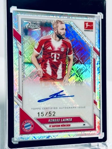 Konrad Laimer 2025 Topps Chrome /52