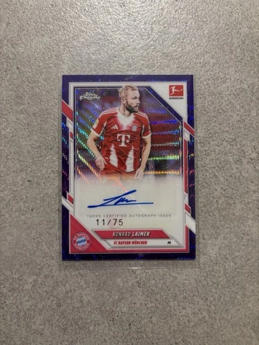 Konrad Laimer 2025 Topps Chrome /75