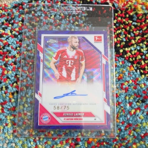Konrad Laimer 2025 Topps Chrome /75