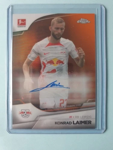 Konrad Laimer 2022 Topps Chrome Bundesliga /25