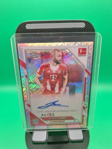 Konrad Laimer 2025 Topps Chrome Bundesliga Toppsfractor /52