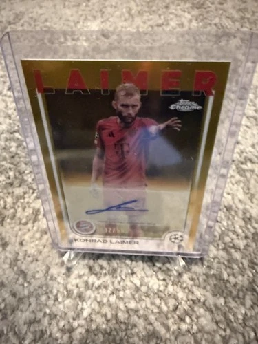 Konrad Laimer 2024 Topps Chrome Gold /50
