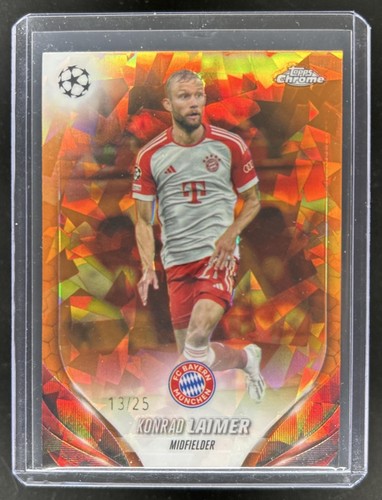 Konrad Laimer 2024 Topps Chrome Sapphire Orange /25