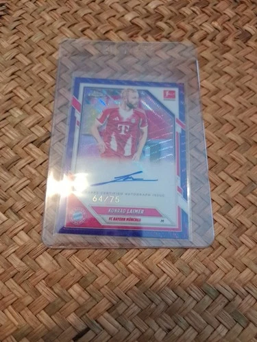Konrad Laimer 2025 Topps Chrome Violet Wave /75
