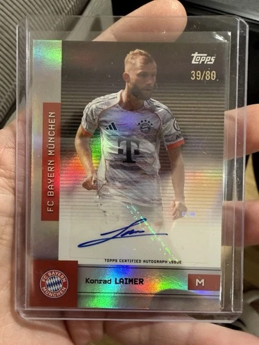 Konrad Laimer 2025 Topps FC Bayern München /80