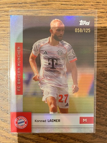 Konrad Laimer 2025 Topps FC Bayern München Team Set /125