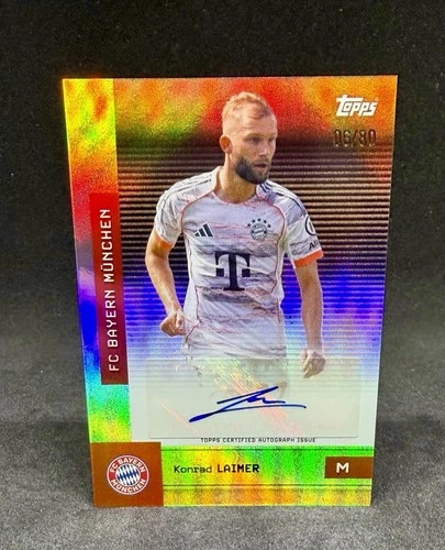 Konrad Laimer 2025 Topps FC Bayern Munich Team Set /80