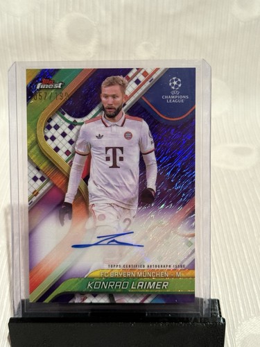 Konrad Laimer 2024 Topps Finest 057/199