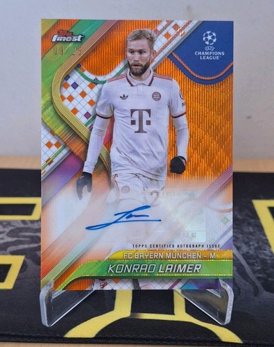 Konrad Laimer 2024 Topps Finest /25