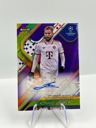 Konrad Laimer 2024 Topps Finest /299
