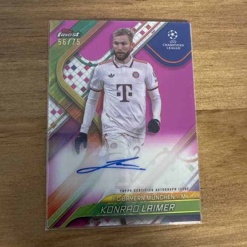 Konrad Laimer 2024 Topps Finest /75