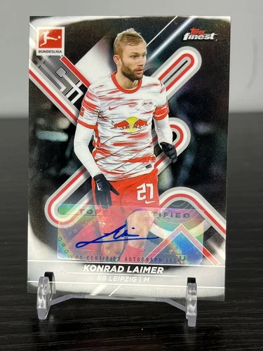 Konrad Laimer 2021 Topps Finest Black /250