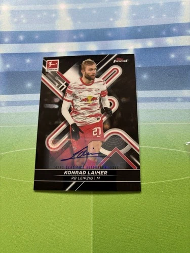 Konrad Laimer 2021 Topps Finest Noir /150
