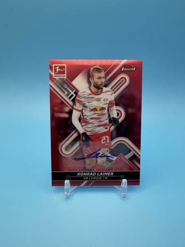 Konrad Laimer 2021 Topps Finest Rosso Rifrattore /5