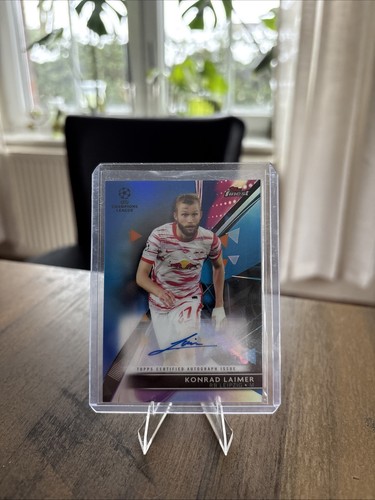 Konrad Laimer 2021 Topps Finest UEFA /150