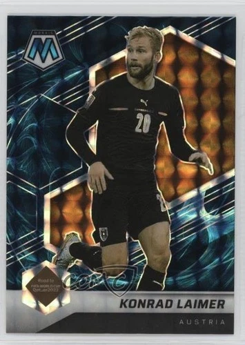 Konrad Laimer 2021 Panini Mosaic Genesis Prizm